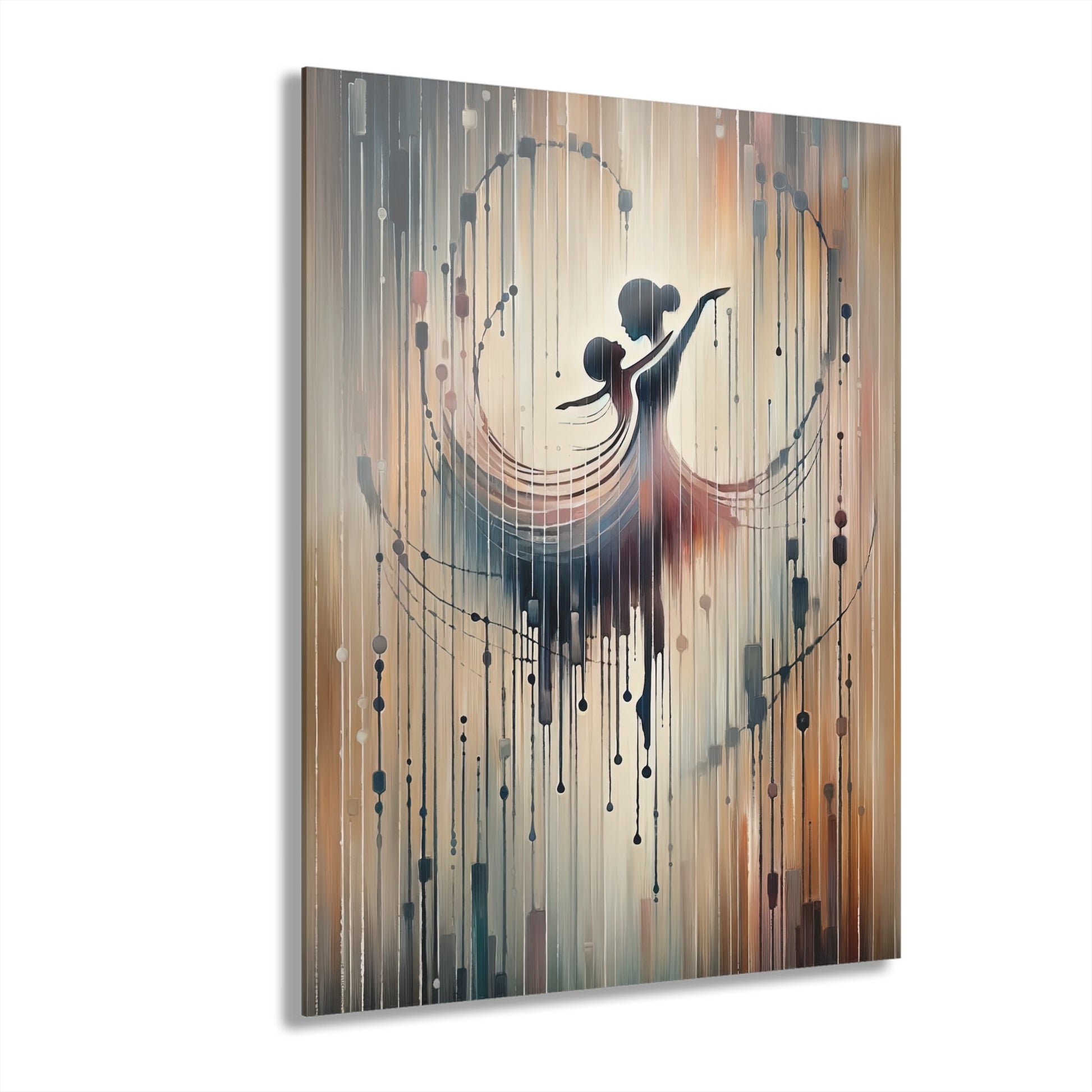 Rhythmic Heart Dance Acrylic Prints (French Cleat Hanging) - ATUH.ART