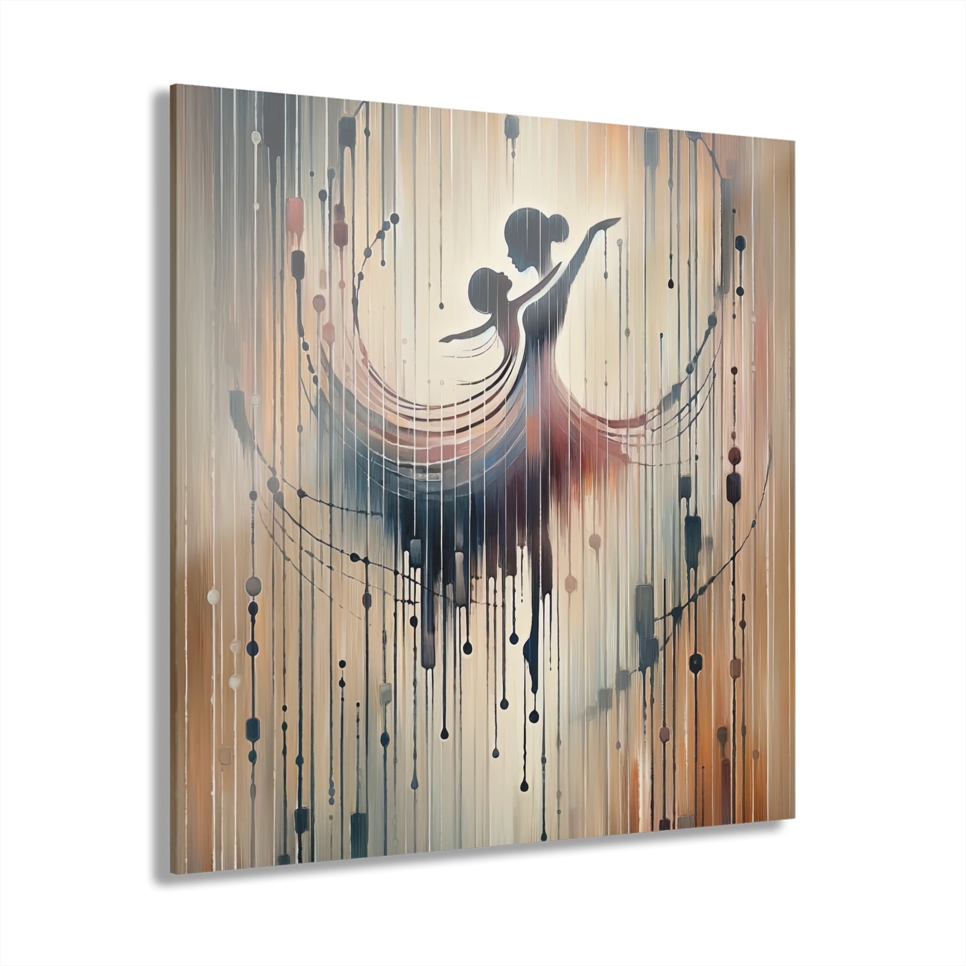 Rhythmic Heart Dance Acrylic Prints (French Cleat Hanging) - ATUH.ART