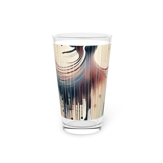 Rhythmic Heart Dance Pint Glass, 16oz - ATUH.ART