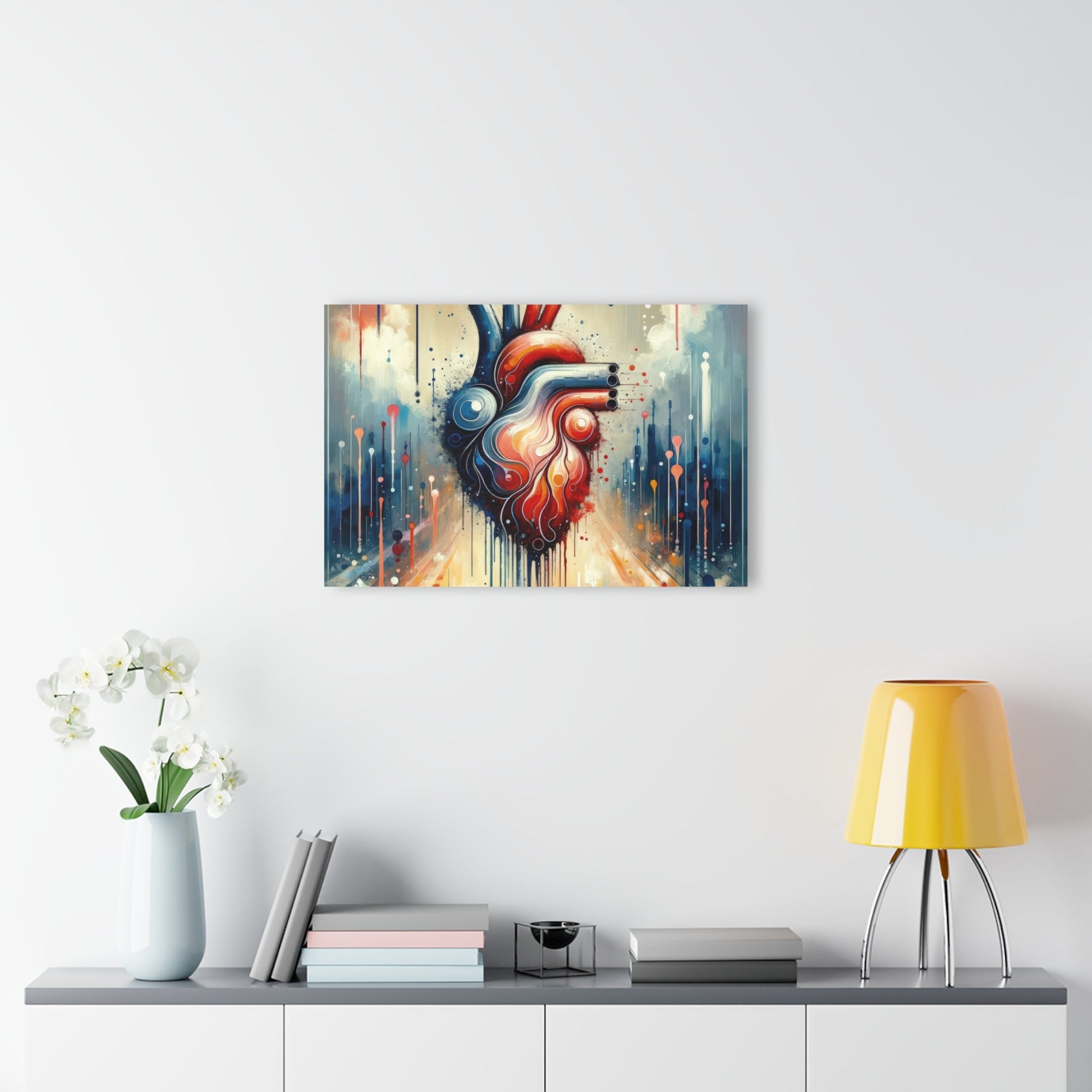 Rhythmic Heart Harmony Acrylic Prints (French Cleat Hanging) - ATUH.ART