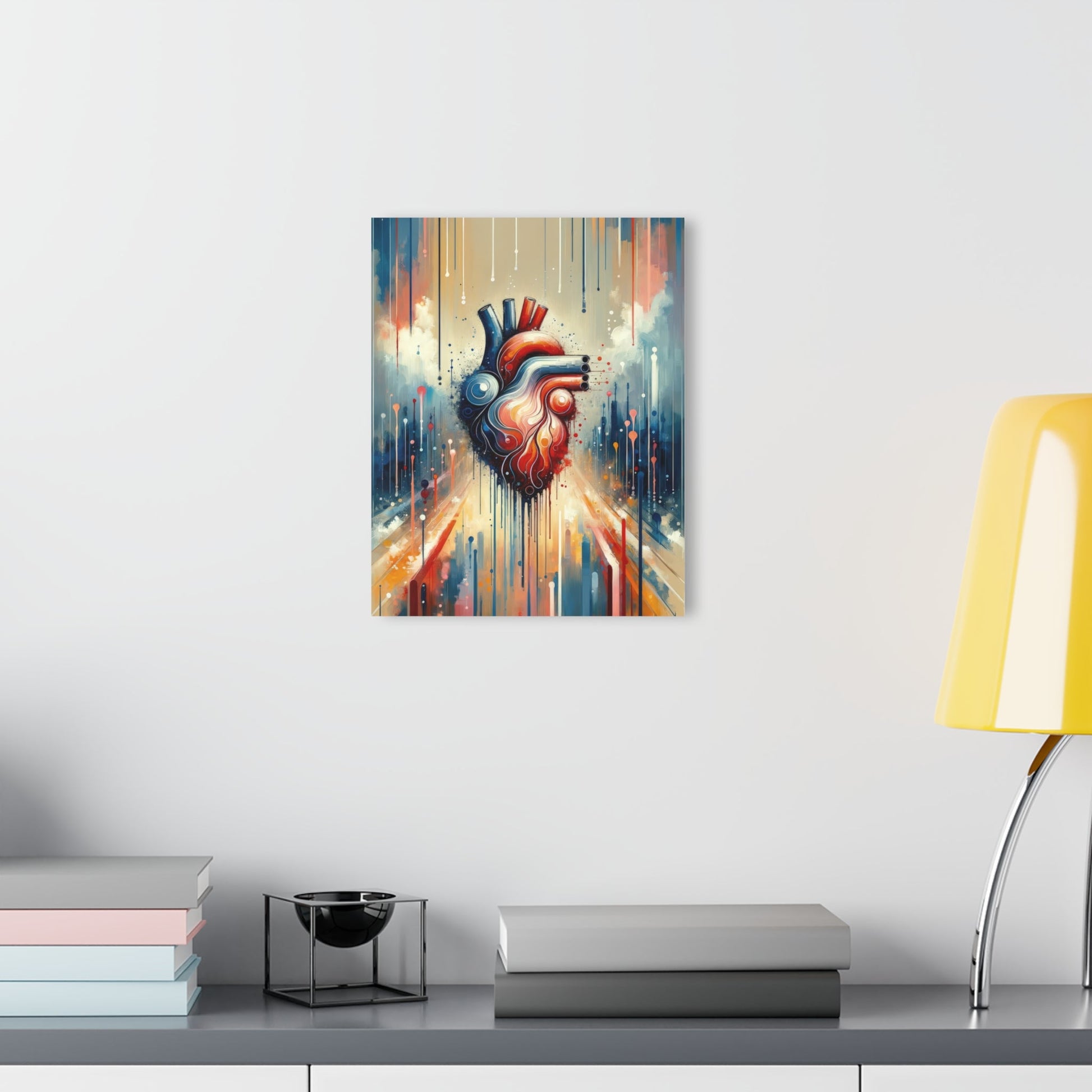 Rhythmic Heart Harmony Acrylic Prints (French Cleat Hanging) - ATUH.ART
