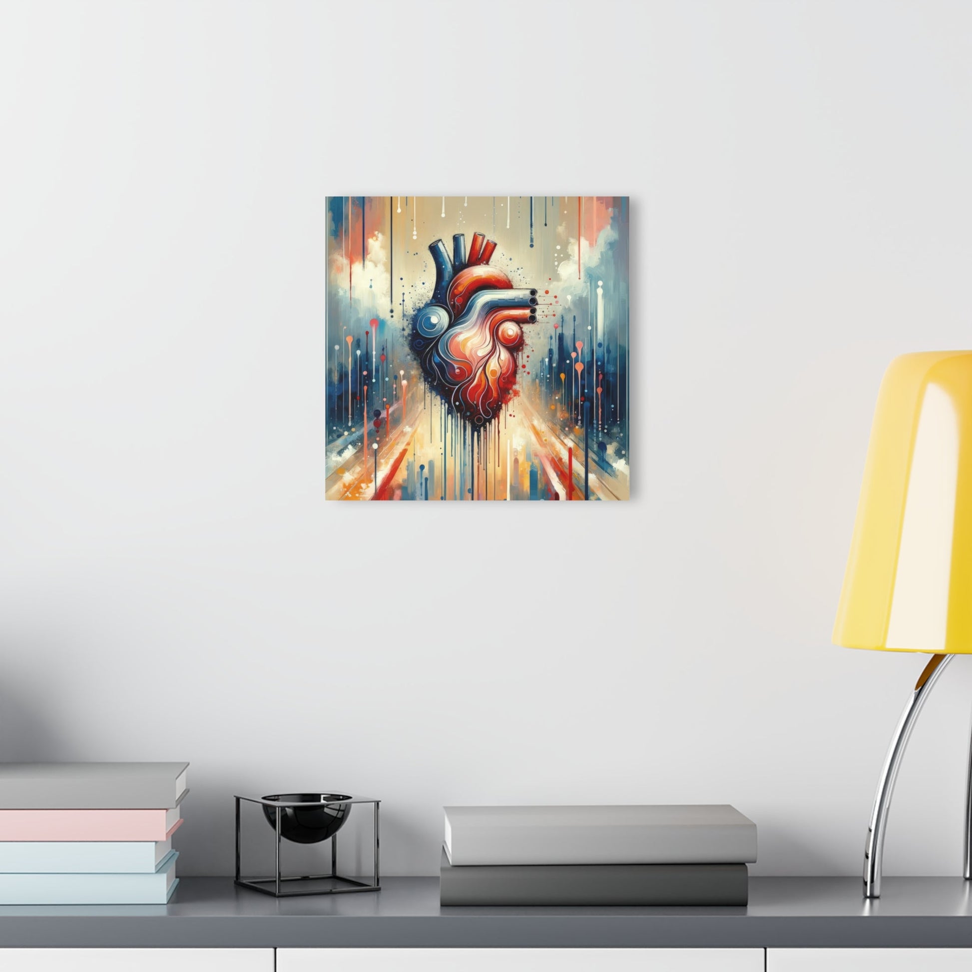 Rhythmic Heart Harmony Acrylic Prints (French Cleat Hanging) - ATUH.ART