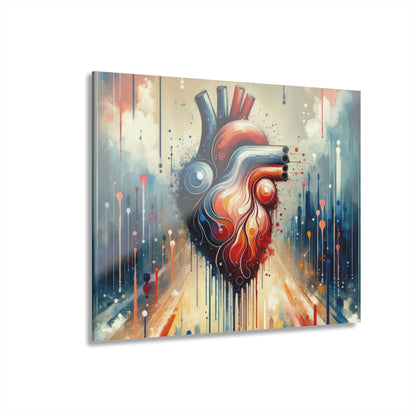 Rhythmic Heart Harmony Acrylic Prints (French Cleat Hanging) - ATUH.ART
