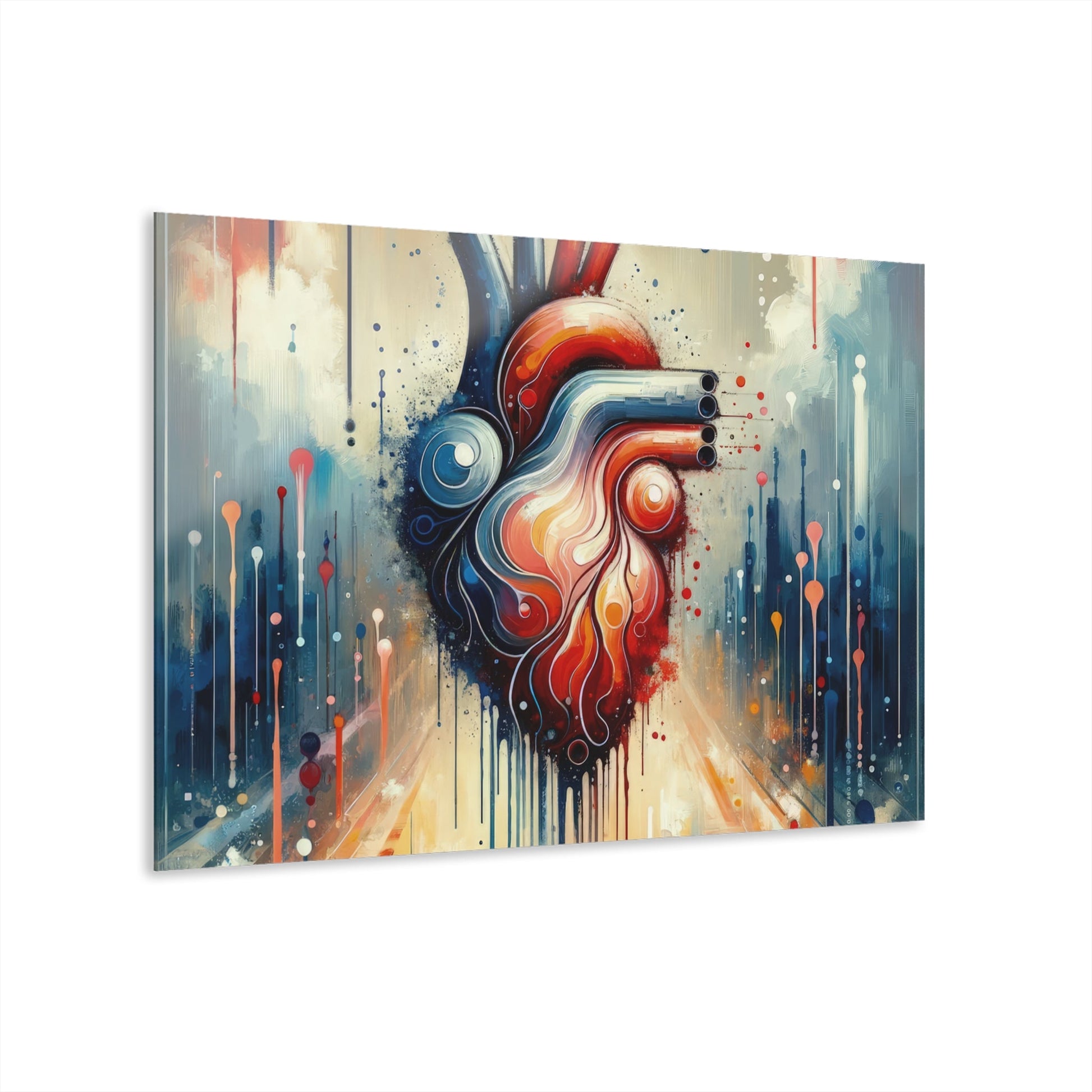 Rhythmic Heart Harmony Acrylic Prints (French Cleat Hanging) - ATUH.ART
