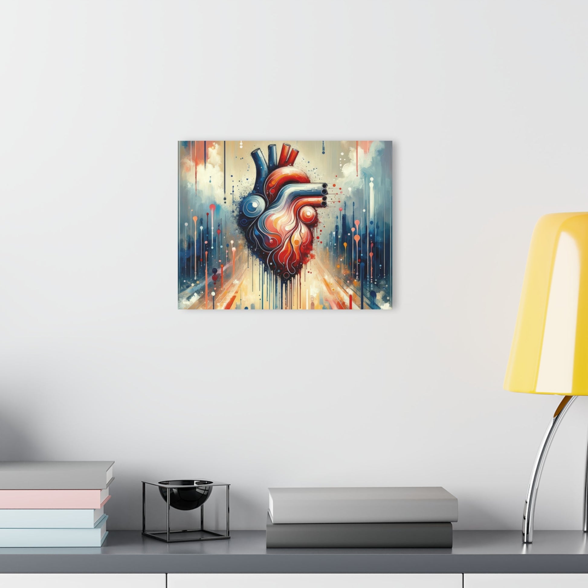 Rhythmic Heart Harmony Acrylic Prints (French Cleat Hanging) - ATUH.ART
