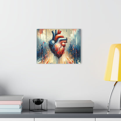 Rhythmic Heart Harmony Acrylic Prints (French Cleat Hanging) - ATUH.ART