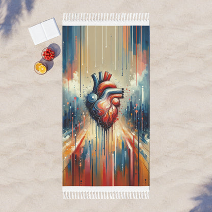 Rhythmic Heart Harmony Boho Beach Cloth - ATUH.ART
