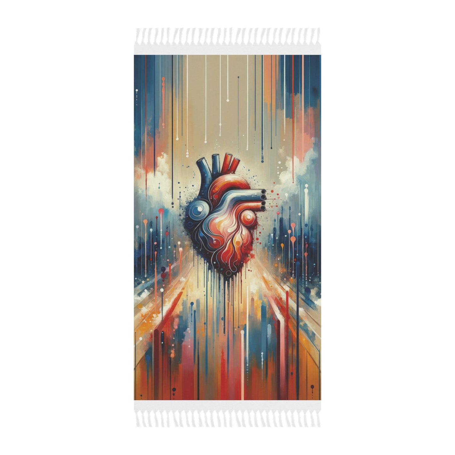 Rhythmic Heart Harmony Boho Beach Cloth - ATUH.ART