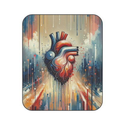 Rhythmic Heart Harmony Picnic Blanket - ATUH.ART