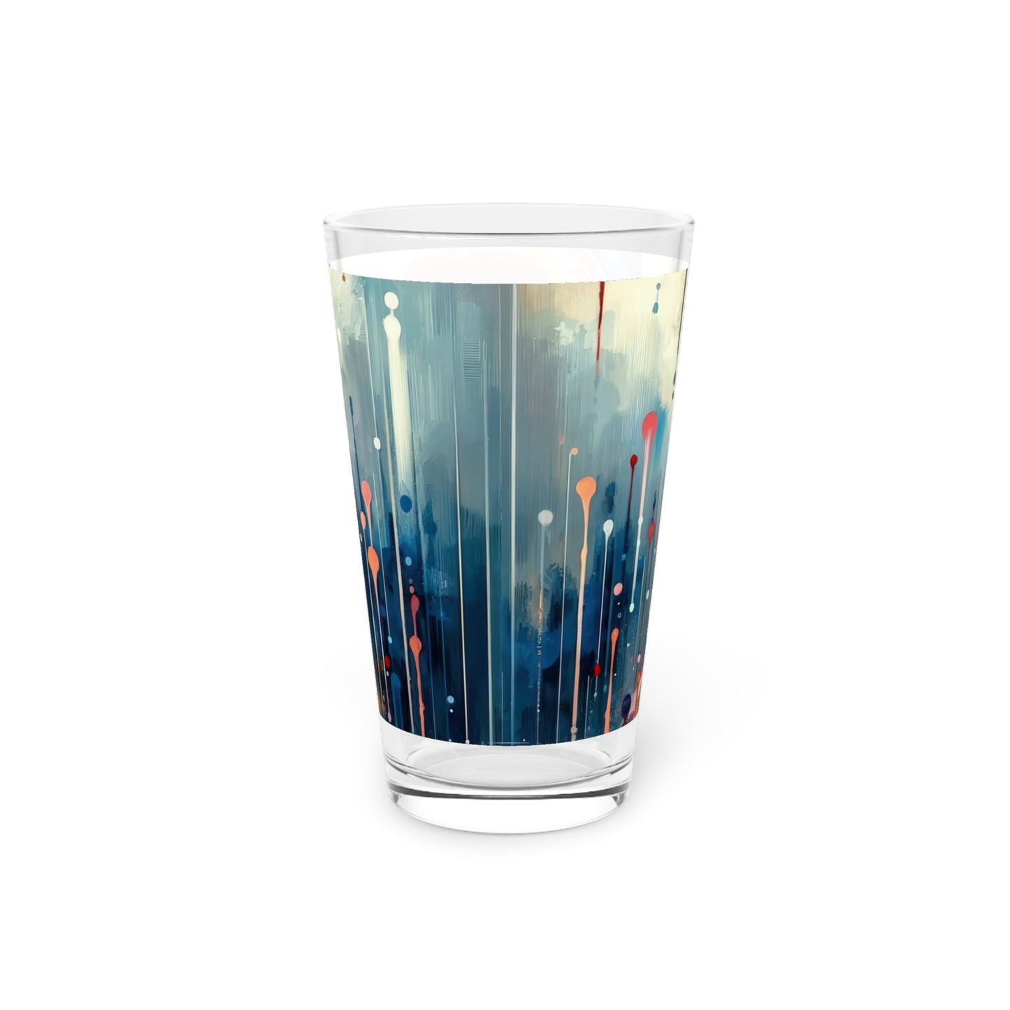 Rhythmic Heart Harmony Pint Glass, 16oz - ATUH.ART