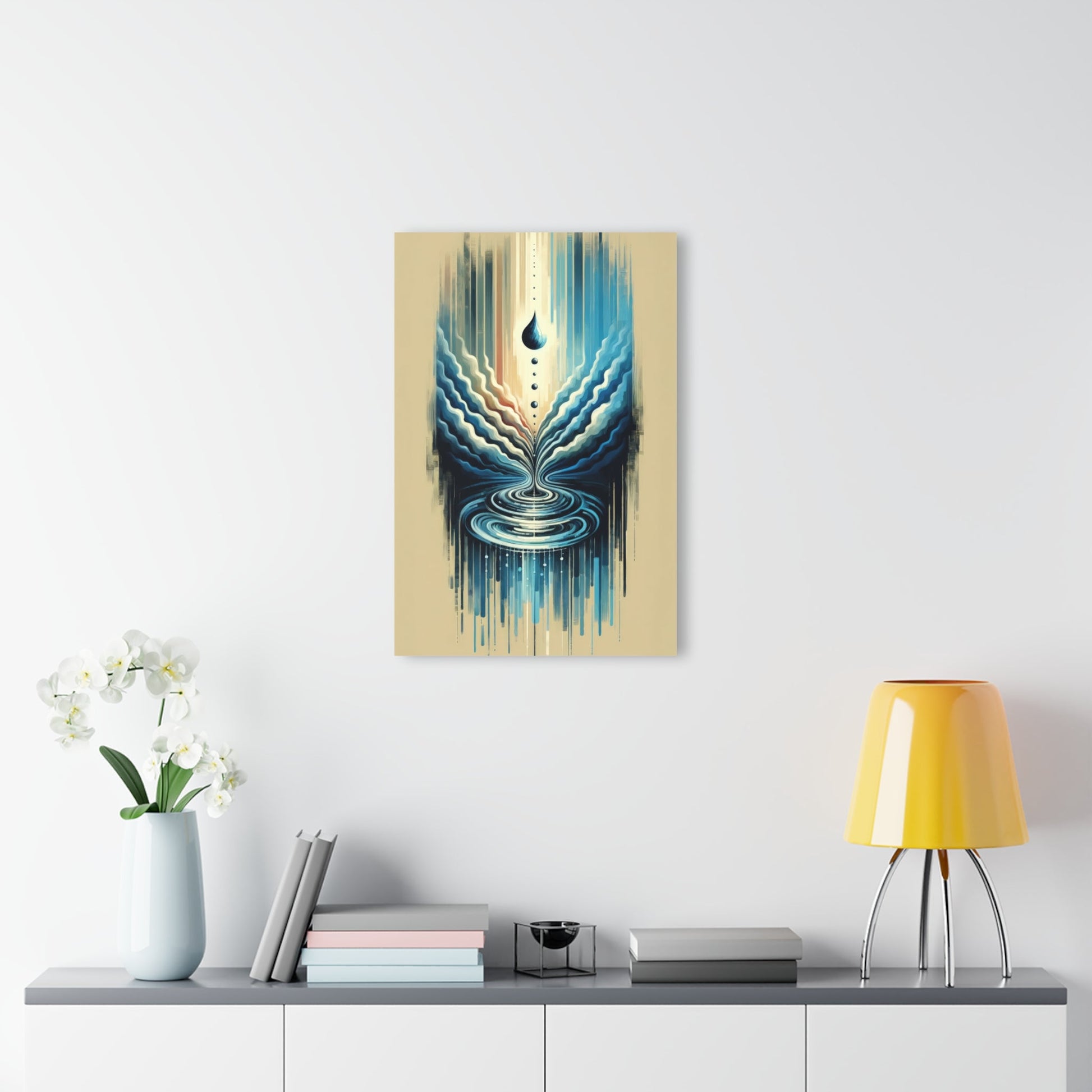 Ripple Effect Abstract Acrylic Prints (French Cleat Hanging) - ATUH.ART