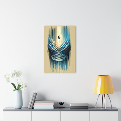 Ripple Effect Abstract Acrylic Prints (French Cleat Hanging) - ATUH.ART