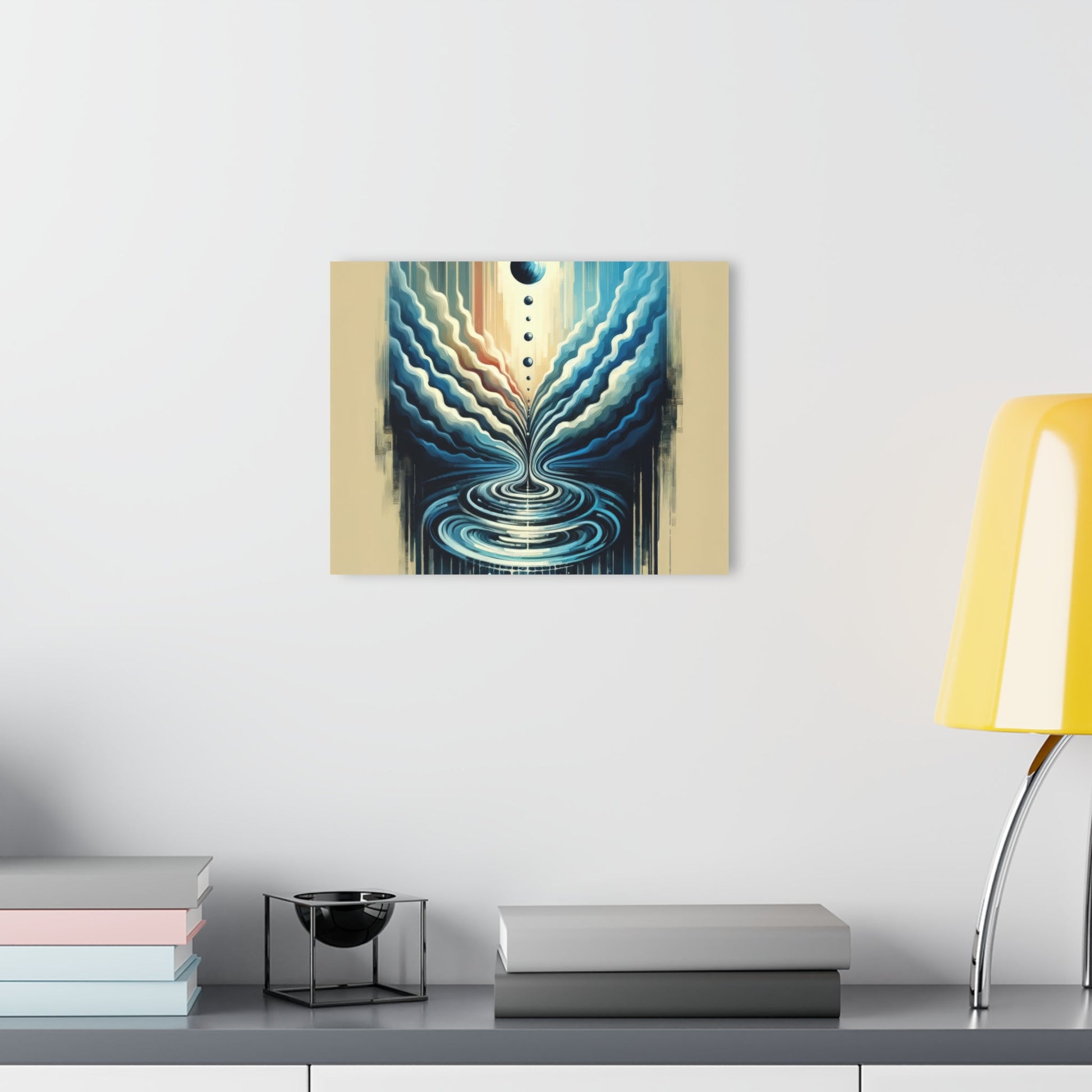 Ripple Effect Abstract Acrylic Prints (French Cleat Hanging) - ATUH.ART