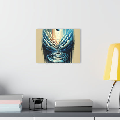 Ripple Effect Abstract Acrylic Prints (French Cleat Hanging) - ATUH.ART