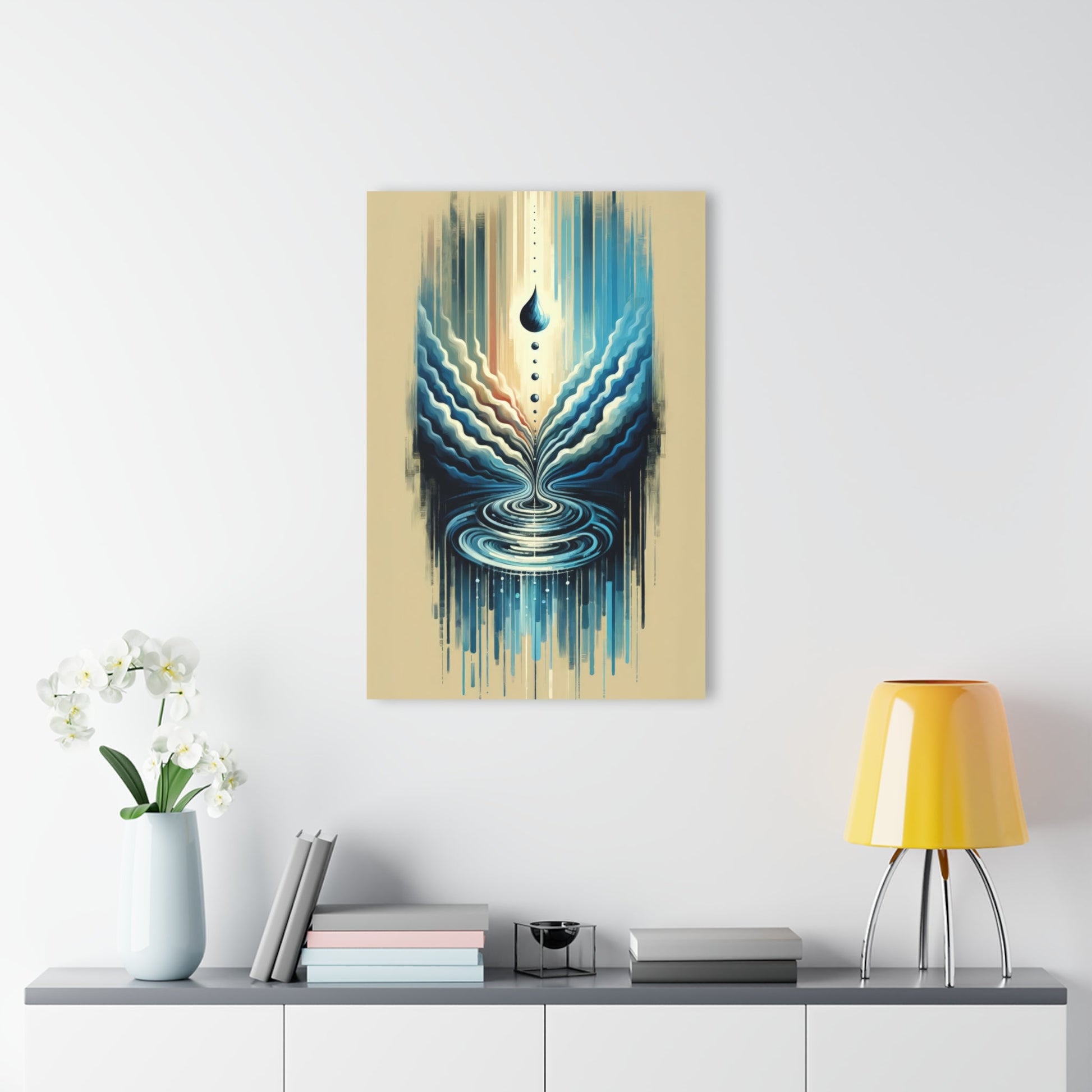 Ripple Effect Abstract Acrylic Prints (French Cleat Hanging) - ATUH.ART