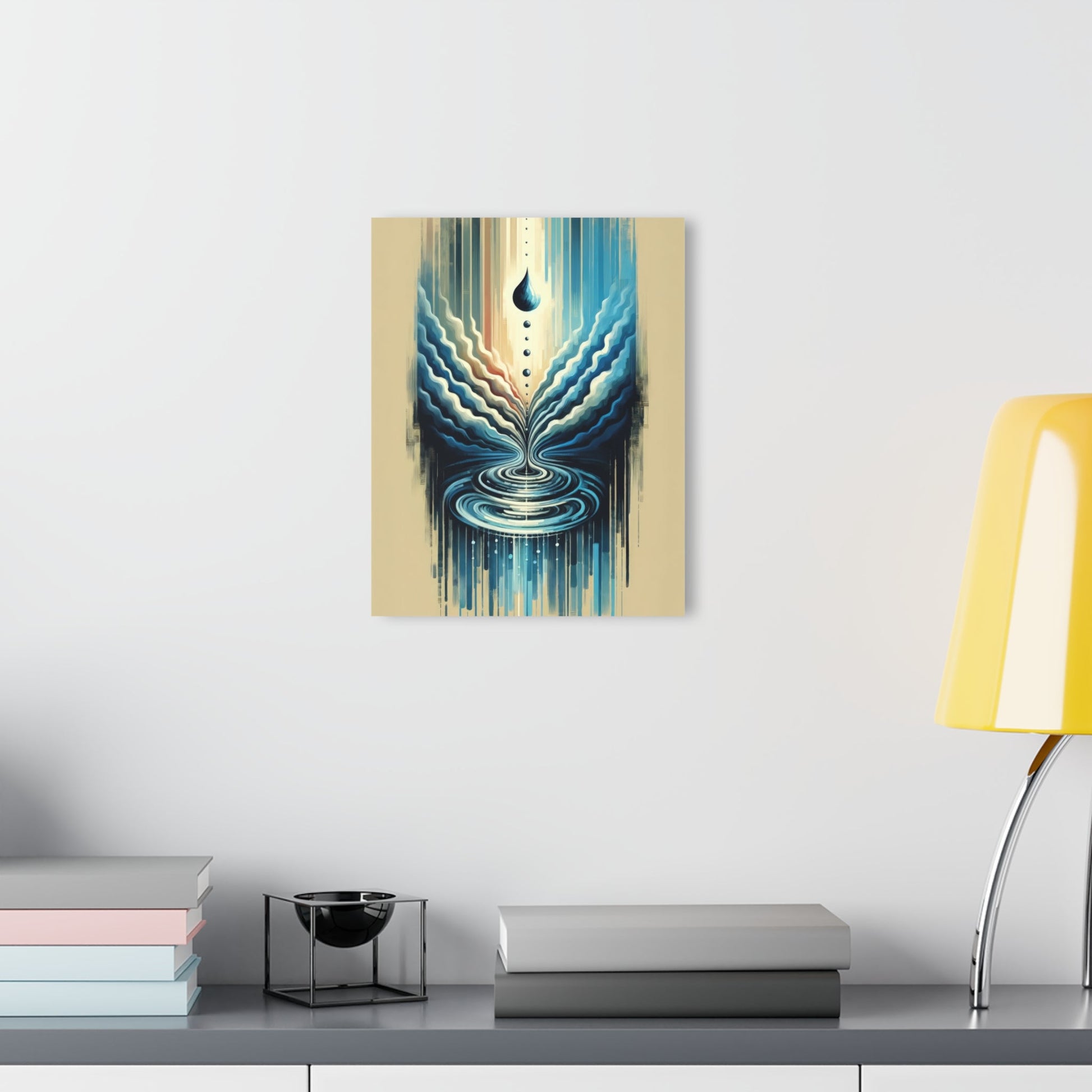 Ripple Effect Abstract Acrylic Prints (French Cleat Hanging) - ATUH.ART