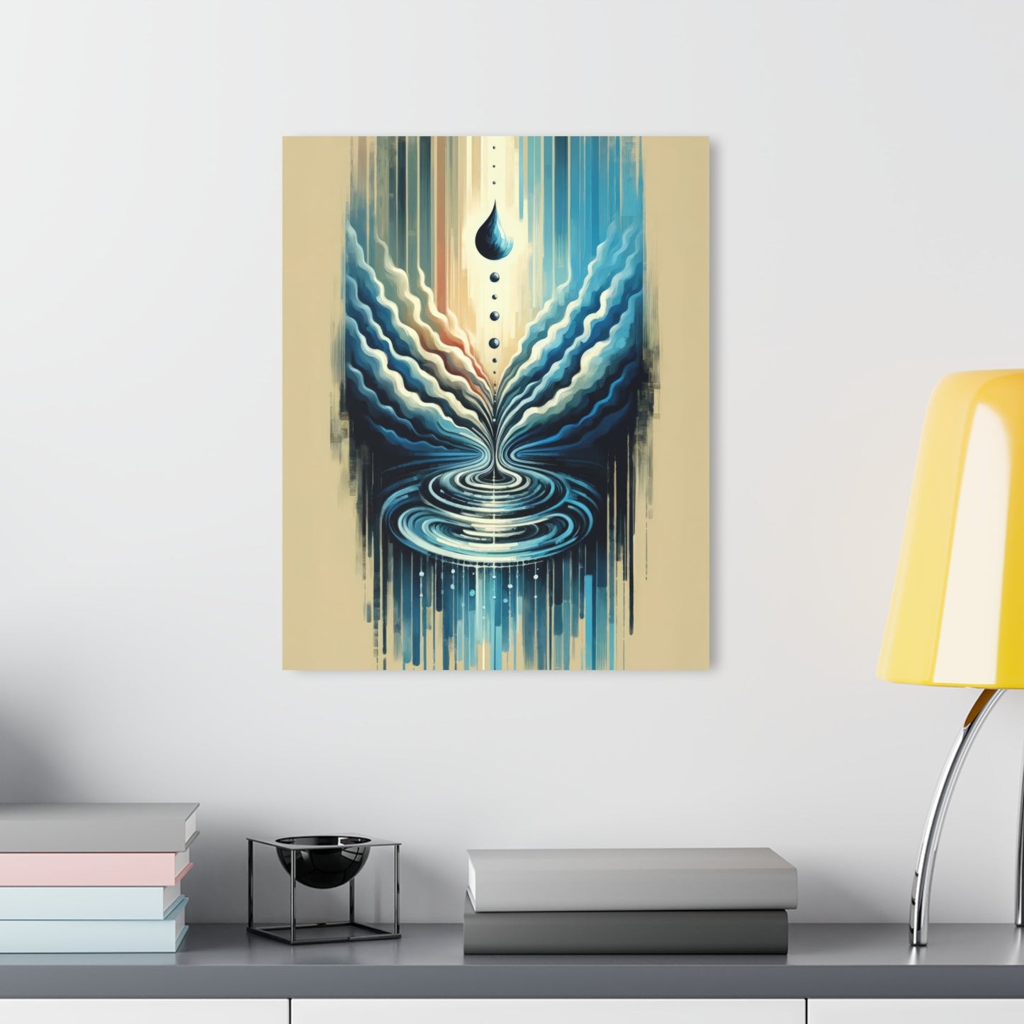 Ripple Effect Abstract Acrylic Prints (French Cleat Hanging) - ATUH.ART