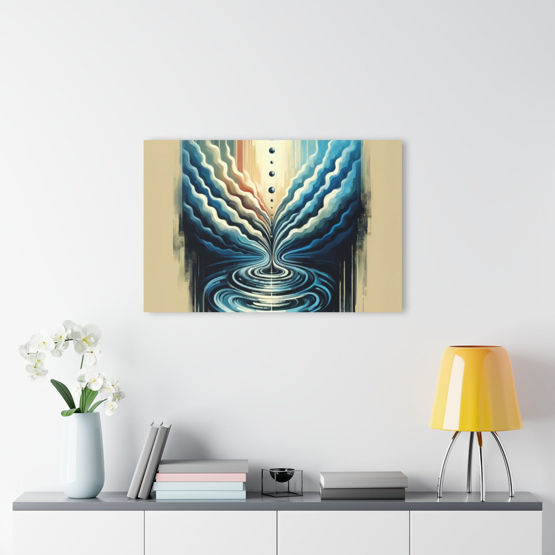 Ripple Effect Abstract Acrylic Prints (French Cleat Hanging) - ATUH.ART