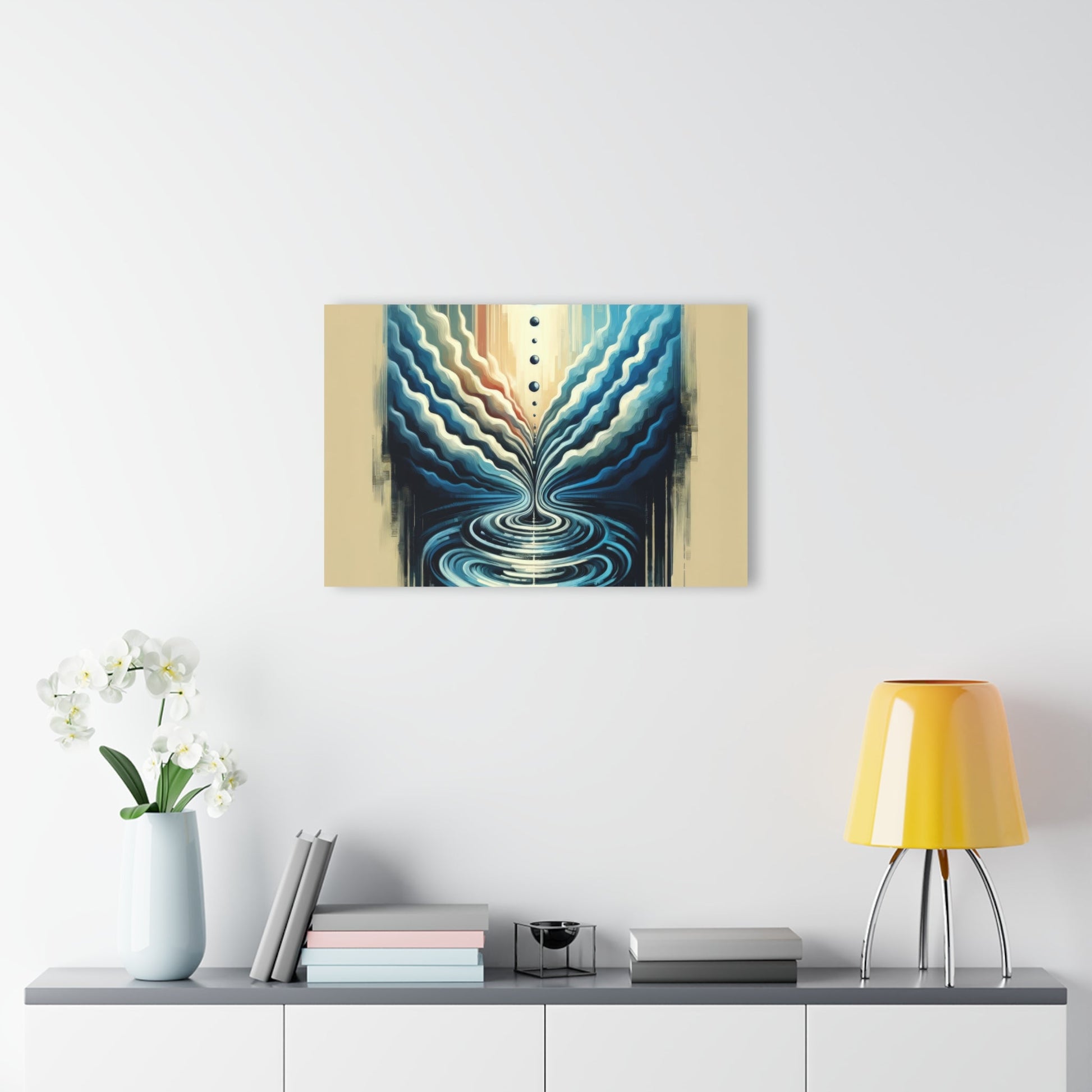 Ripple Effect Abstract Acrylic Prints (French Cleat Hanging) - ATUH.ART