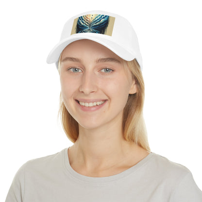 Ripple Effect Abstract Low Profile Baseball Cap - ATUH.ART