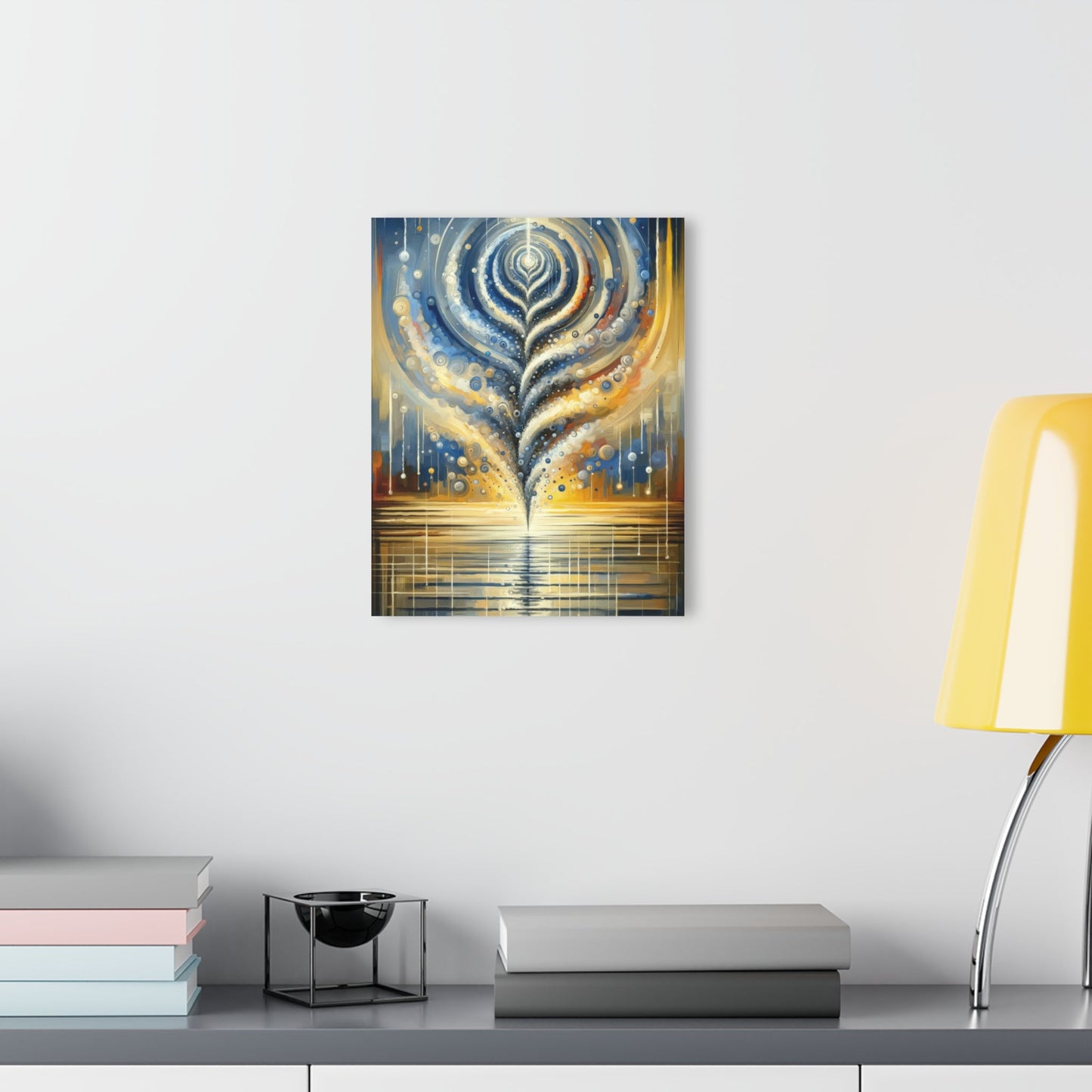 Ripple Effect Abstraction Acrylic Prints (French Cleat Hanging) - ATUH.ART