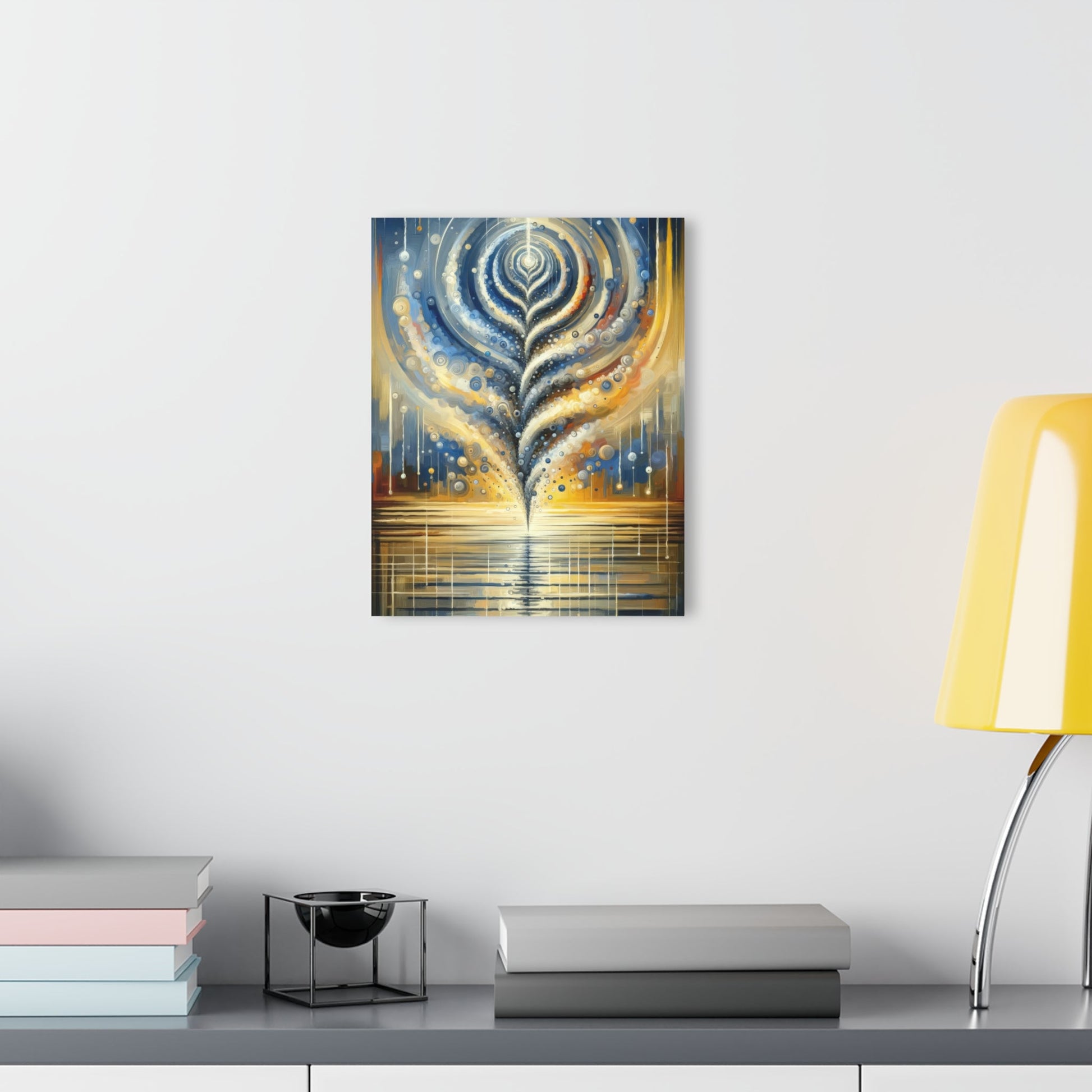 Ripple Effect Abstraction Acrylic Prints (French Cleat Hanging) - ATUH.ART