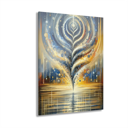 Ripple Effect Abstraction Acrylic Prints (French Cleat Hanging) - ATUH.ART