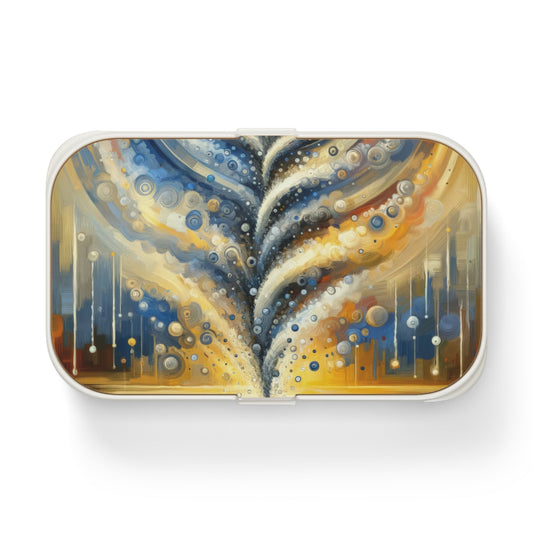 Ripple Effect Abstraction Bento Lunch Box - ATUH.ART