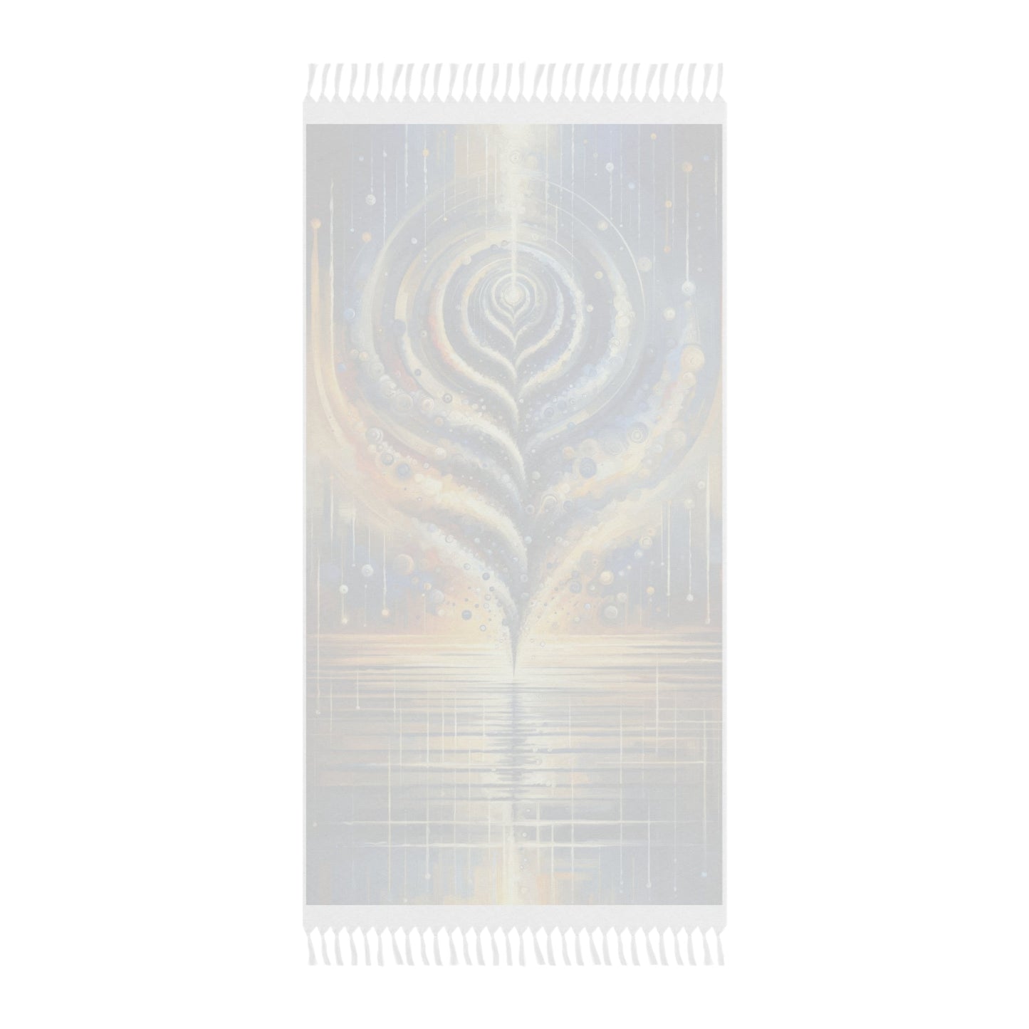 Ripple Effect Abstraction Boho Beach Cloth - ATUH.ART