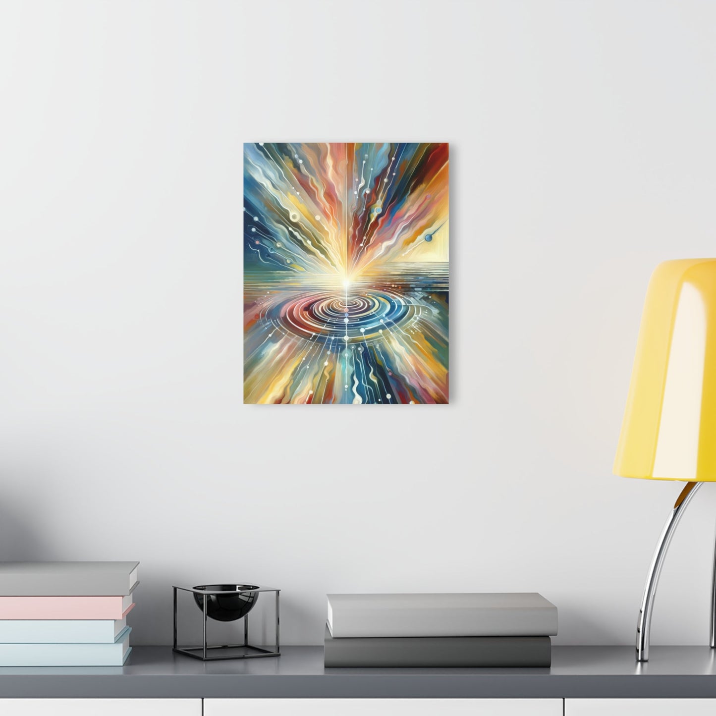 Rippling Community Dynamics Acrylic Prints (French Cleat Hanging) - ATUH.ART