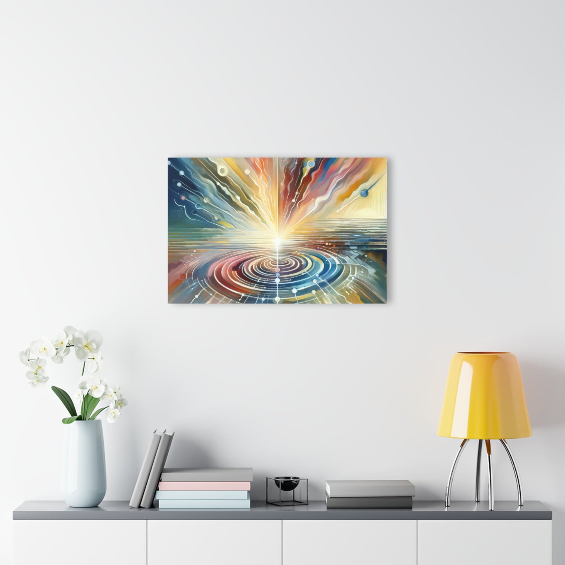 Rippling Community Dynamics Acrylic Prints (French Cleat Hanging) - ATUH.ART