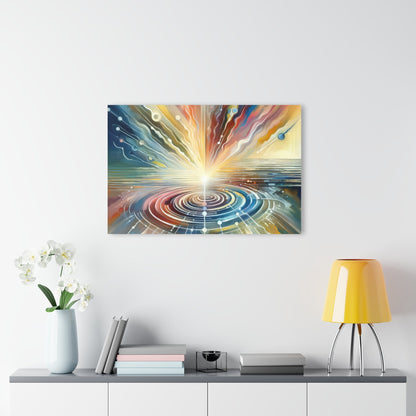 Rippling Community Dynamics Acrylic Prints (French Cleat Hanging) - ATUH.ART