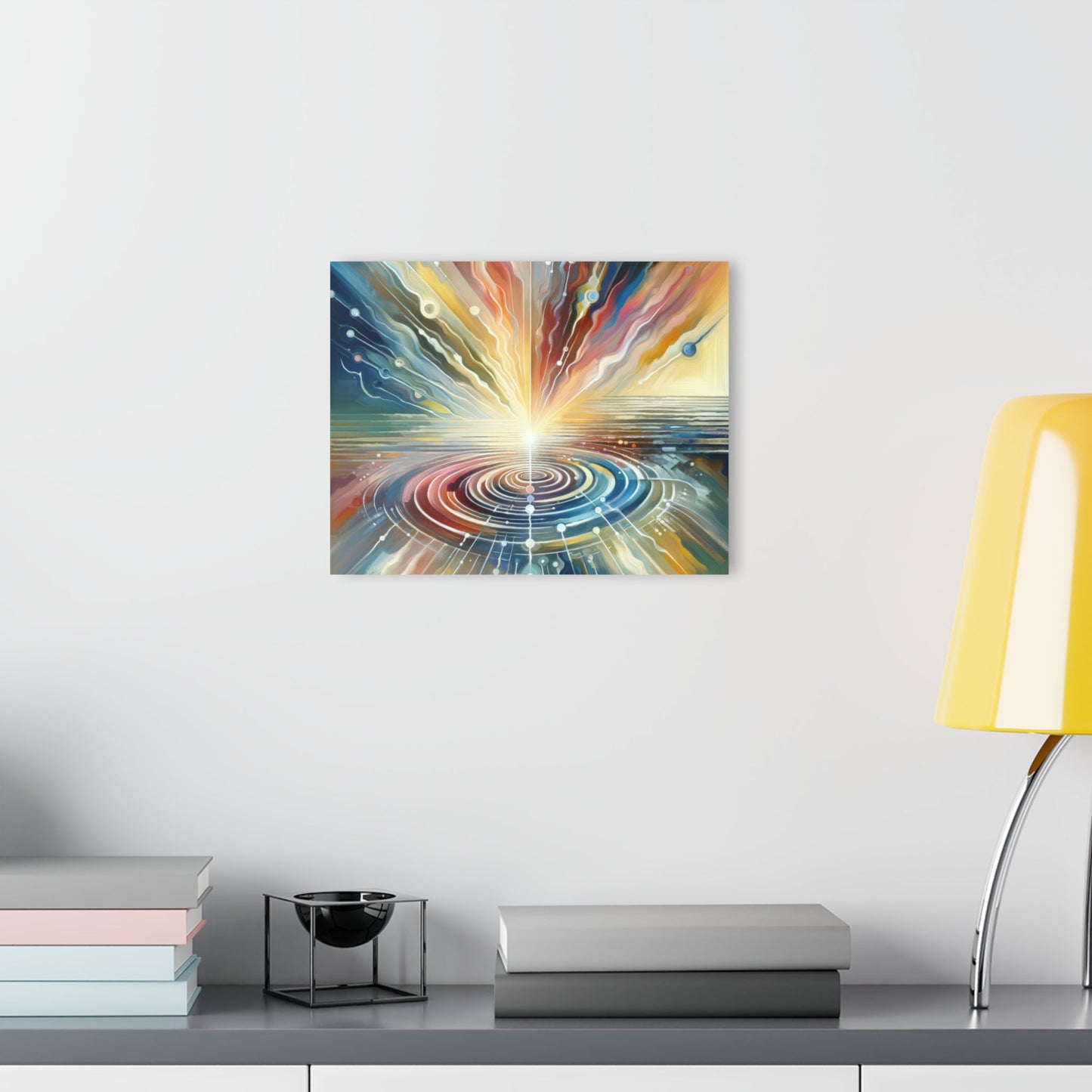 Rippling Community Dynamics Acrylic Prints (French Cleat Hanging) - ATUH.ART