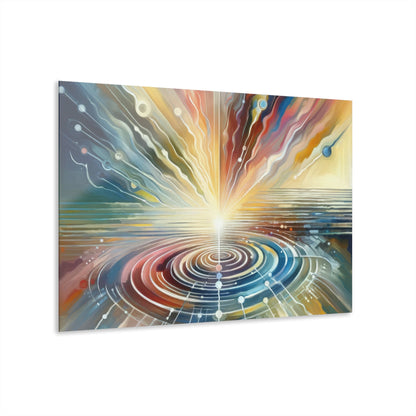 Rippling Community Dynamics Acrylic Prints (French Cleat Hanging) - ATUH.ART