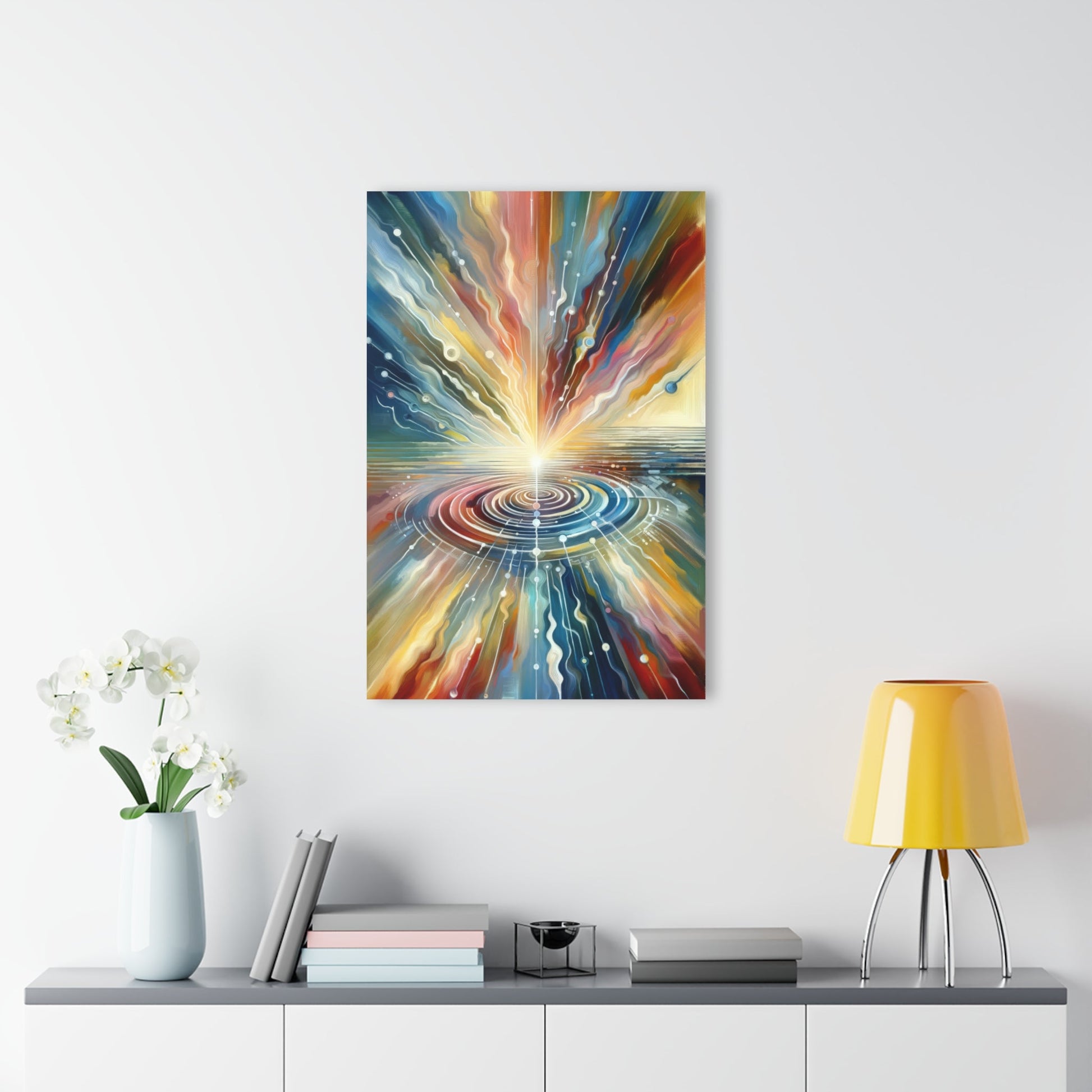 Rippling Community Dynamics Acrylic Prints (French Cleat Hanging) - ATUH.ART