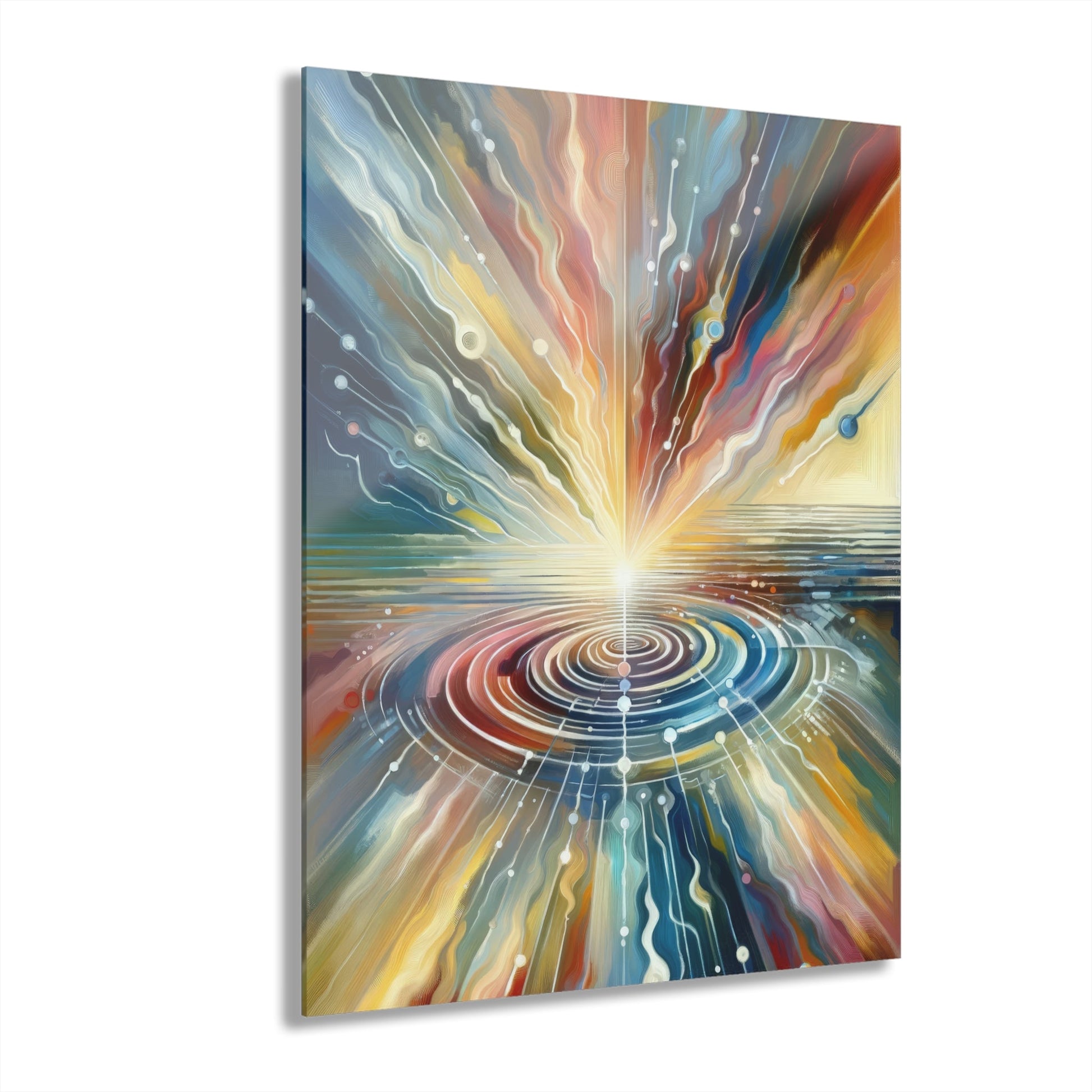 Rippling Community Dynamics Acrylic Prints (French Cleat Hanging) - ATUH.ART