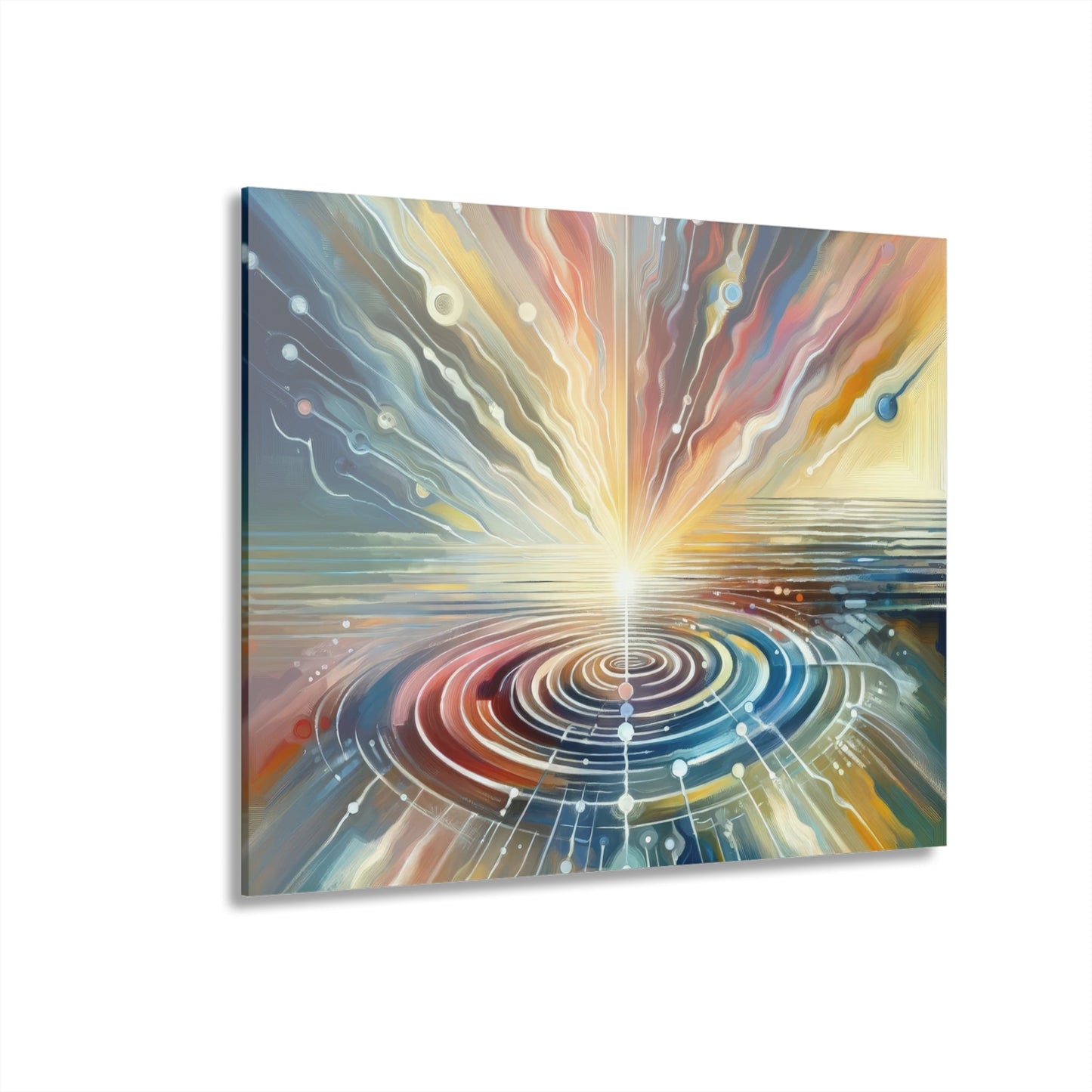 Rippling Community Dynamics Acrylic Prints (French Cleat Hanging) - ATUH.ART