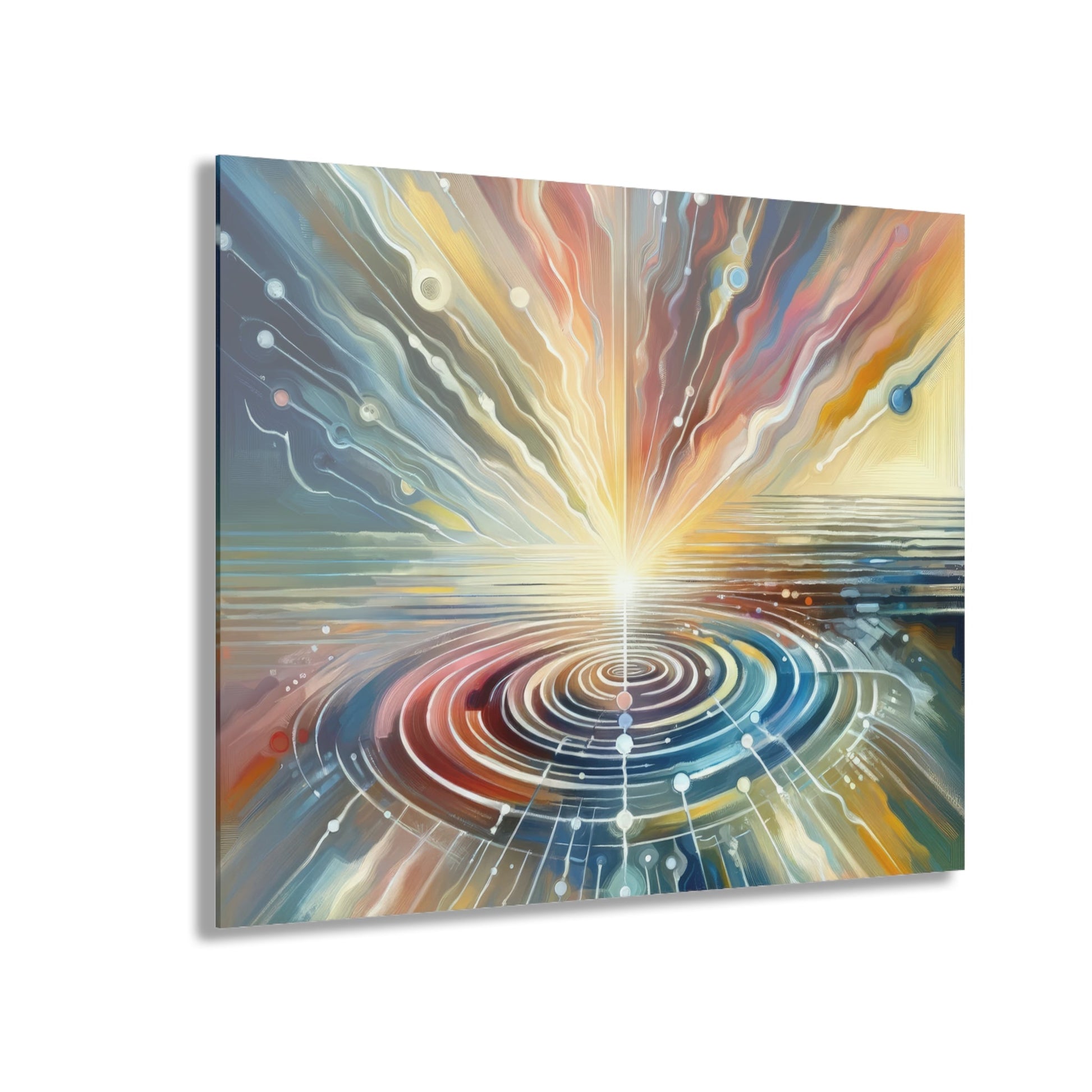 Rippling Community Dynamics Acrylic Prints (French Cleat Hanging) - ATUH.ART