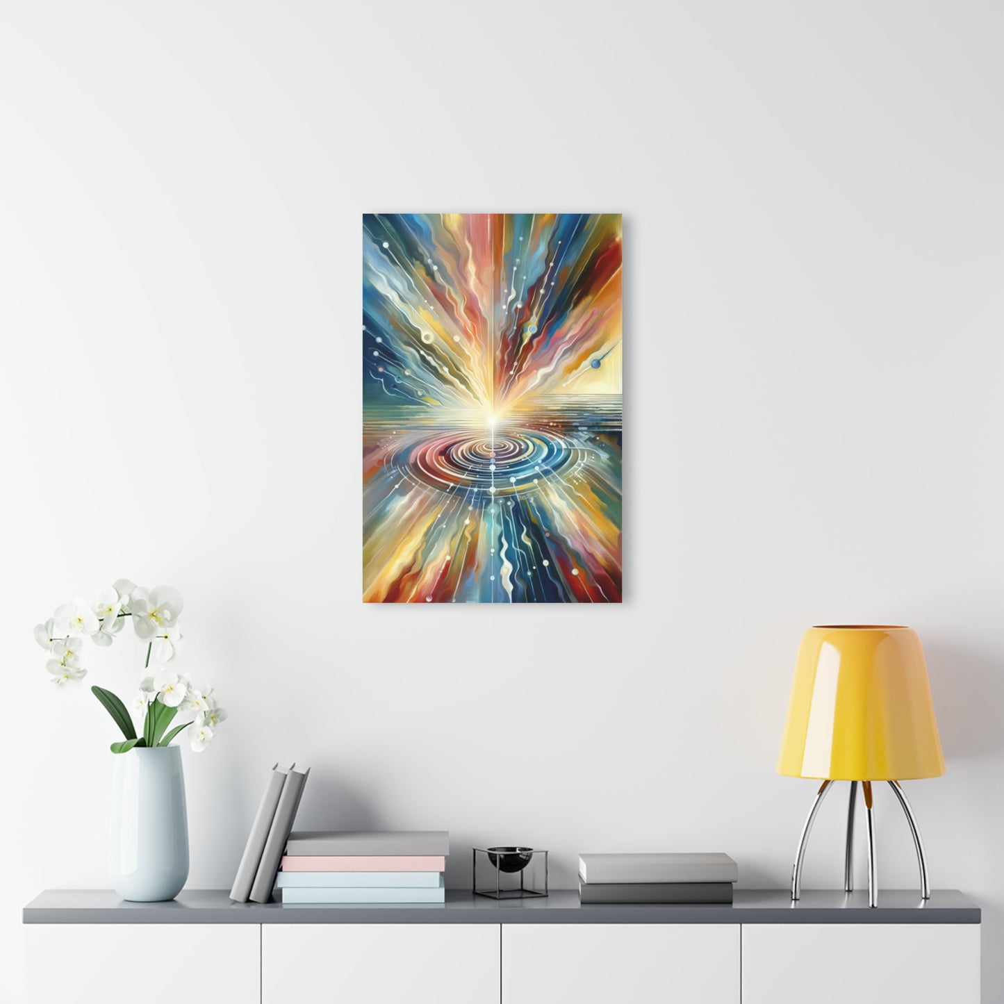 Rippling Community Dynamics Acrylic Prints (French Cleat Hanging) - ATUH.ART