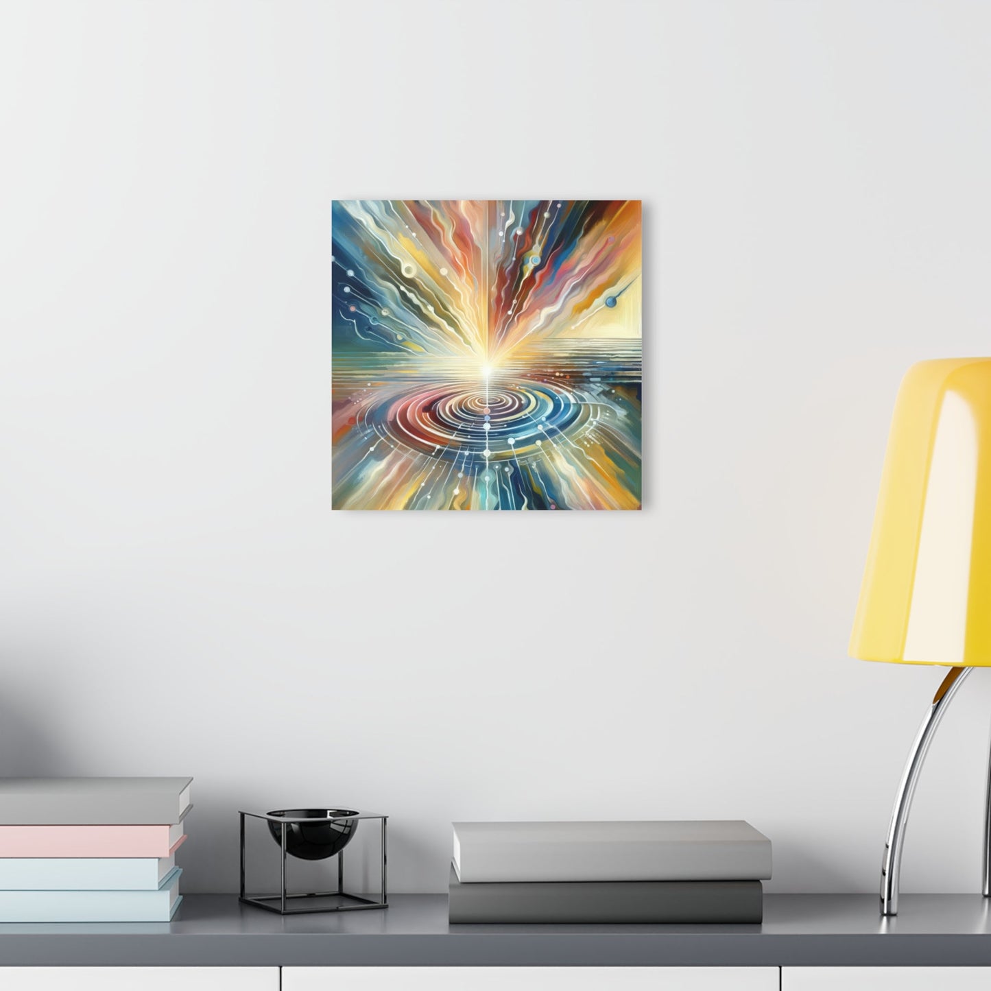 Rippling Community Dynamics Acrylic Prints (French Cleat Hanging) - ATUH.ART