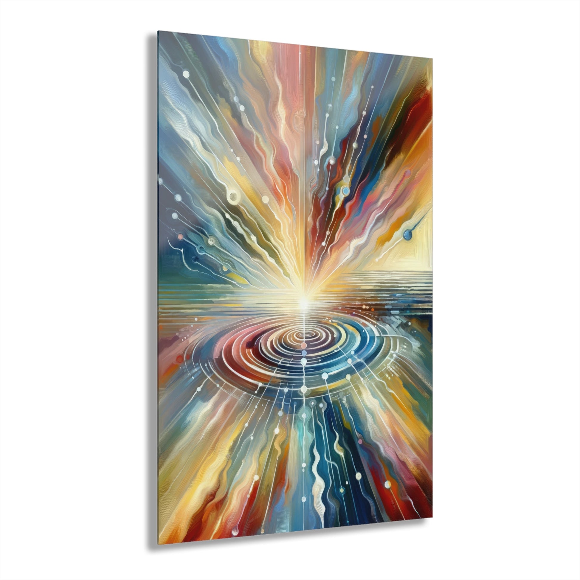 Rippling Community Dynamics Acrylic Prints (French Cleat Hanging) - ATUH.ART
