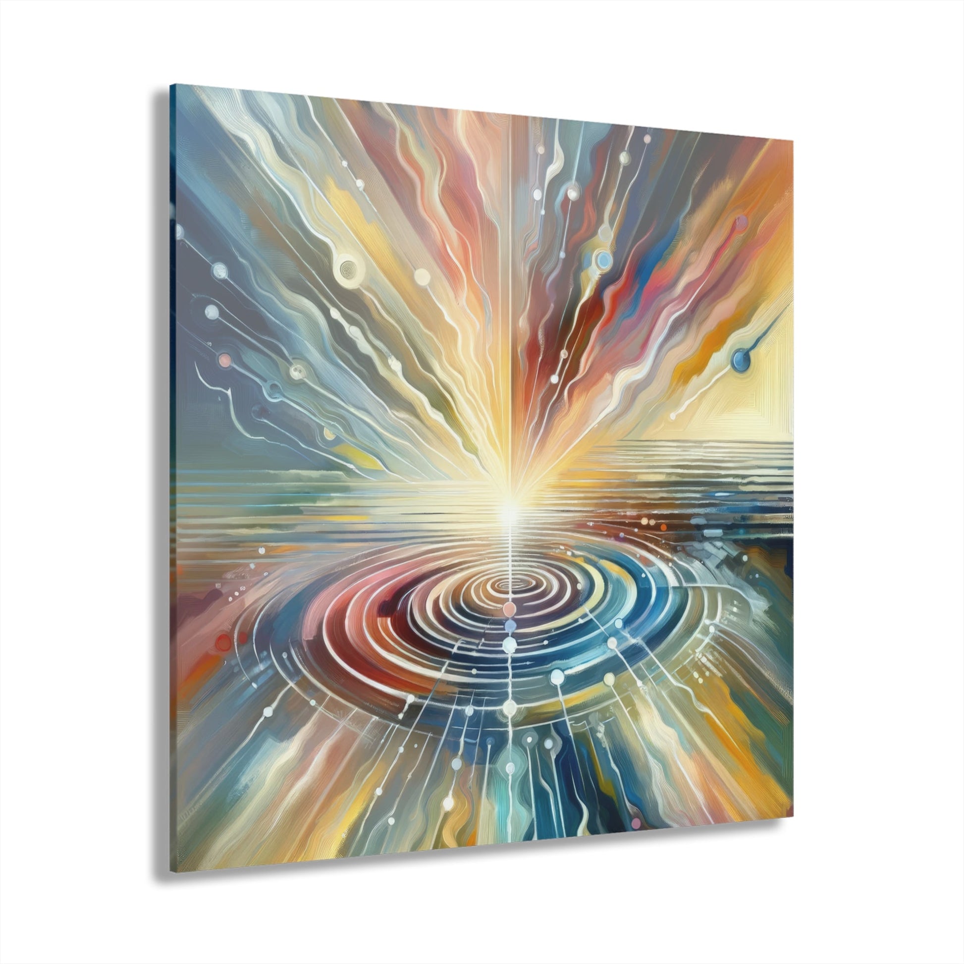 Rippling Community Dynamics Acrylic Prints (French Cleat Hanging) - ATUH.ART