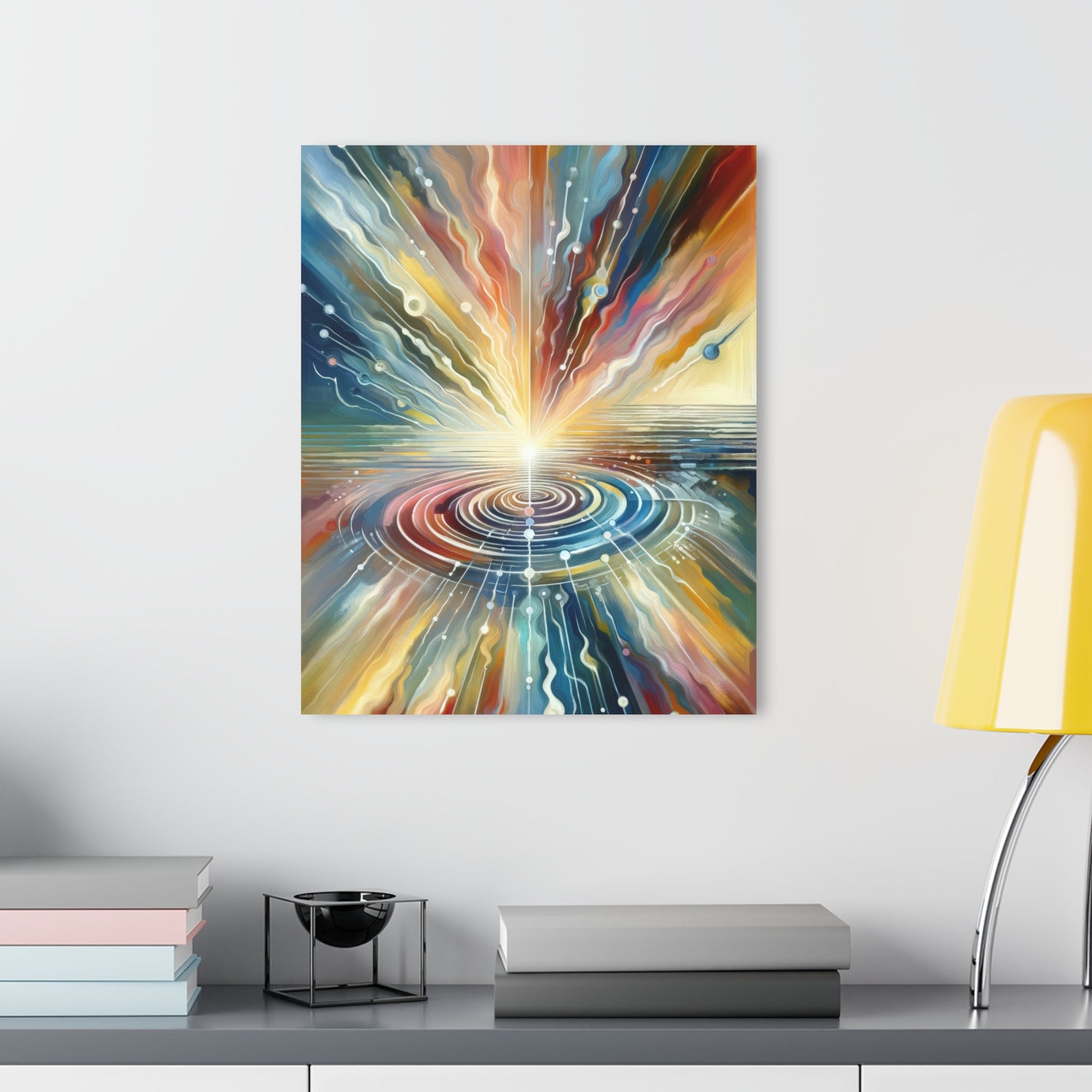 Rippling Community Dynamics Acrylic Prints (French Cleat Hanging) - ATUH.ART