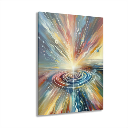 Rippling Community Dynamics Acrylic Prints (French Cleat Hanging) - ATUH.ART