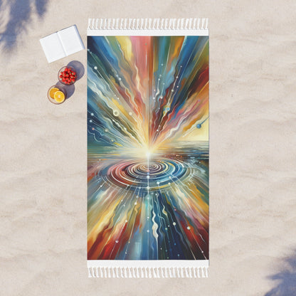 Rippling Community Dynamics Boho Beach Cloth - ATUH.ART