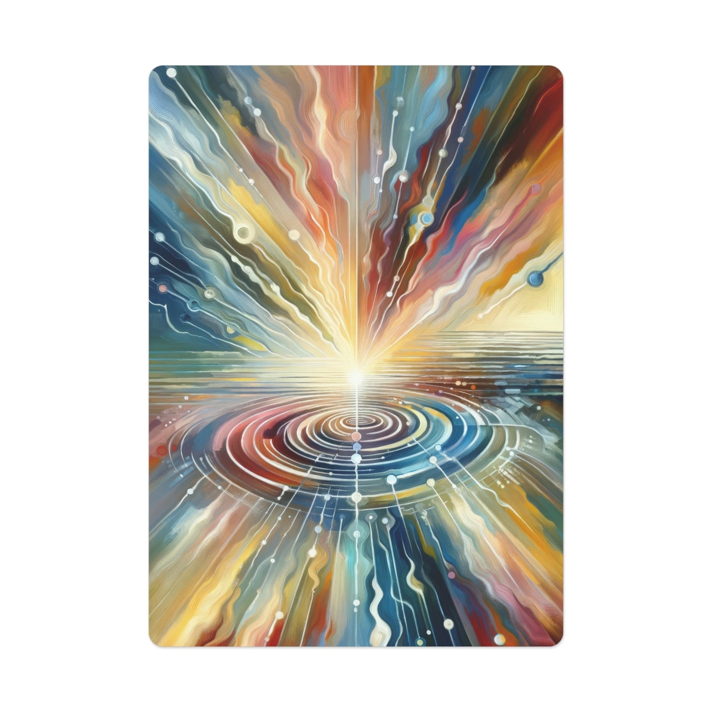 Rippling Community Dynamics Poker Cards - ATUH.ART