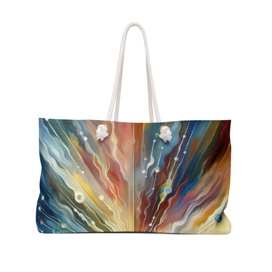 Rippling Community Dynamics Weekender Bag - ATUH.ART