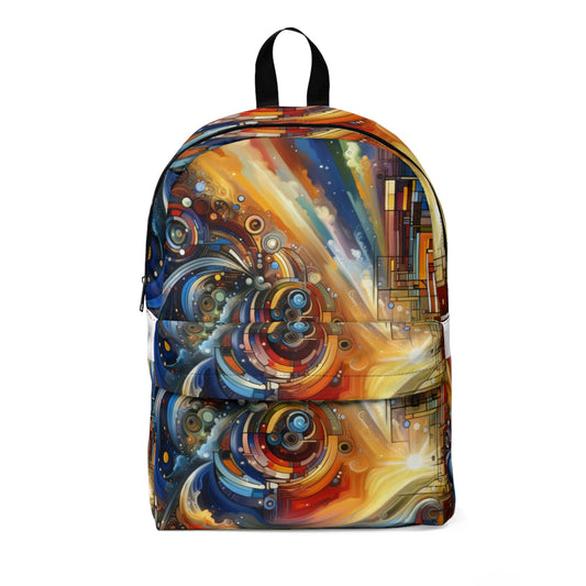 Ritualistic Growth Symphony Unisex Classic Backpack - ATUH.ART