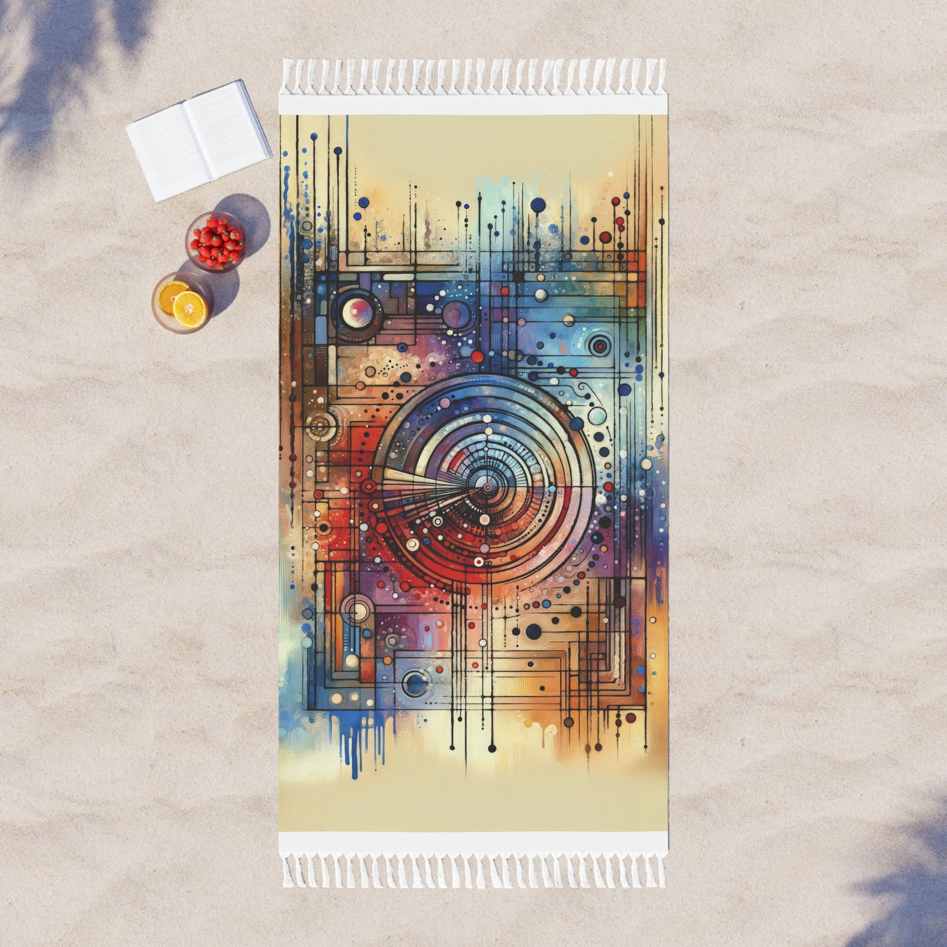 Rituals Over Routines Boho Beach Cloth - ATUH.ART