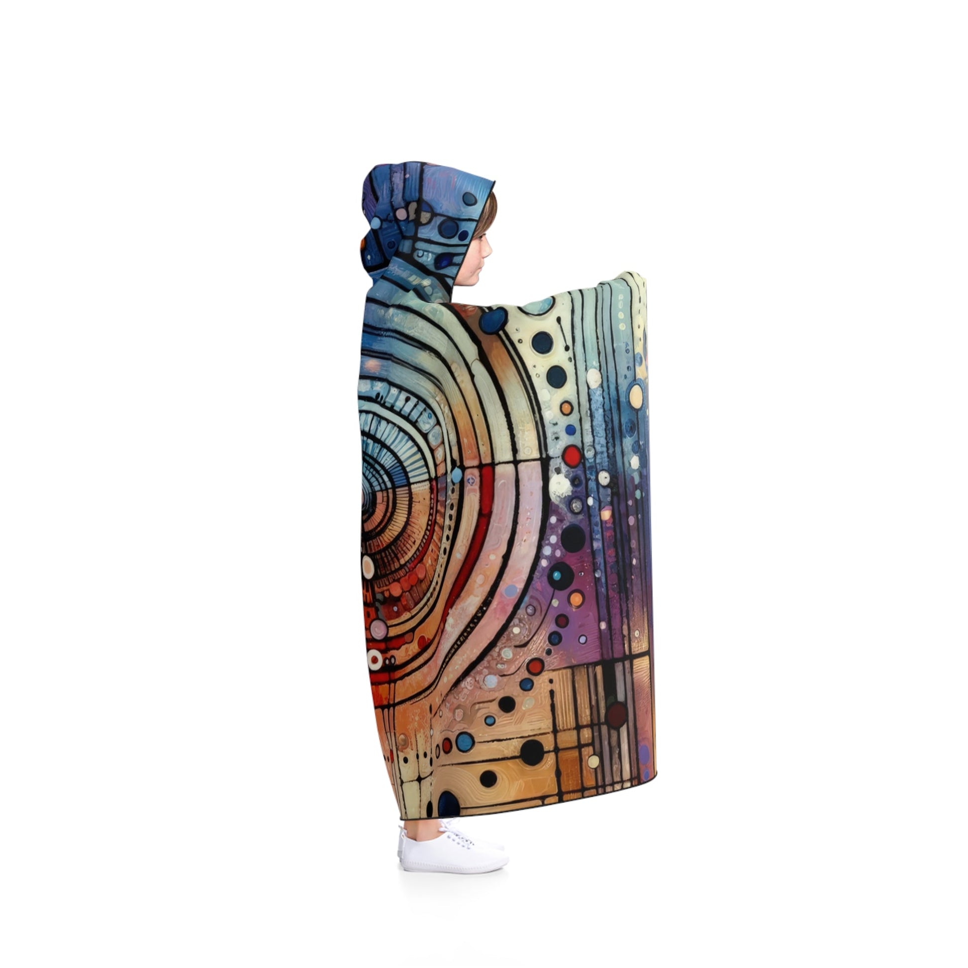 Rituals Over Routines Hooded Blanket - ATUH.ART
